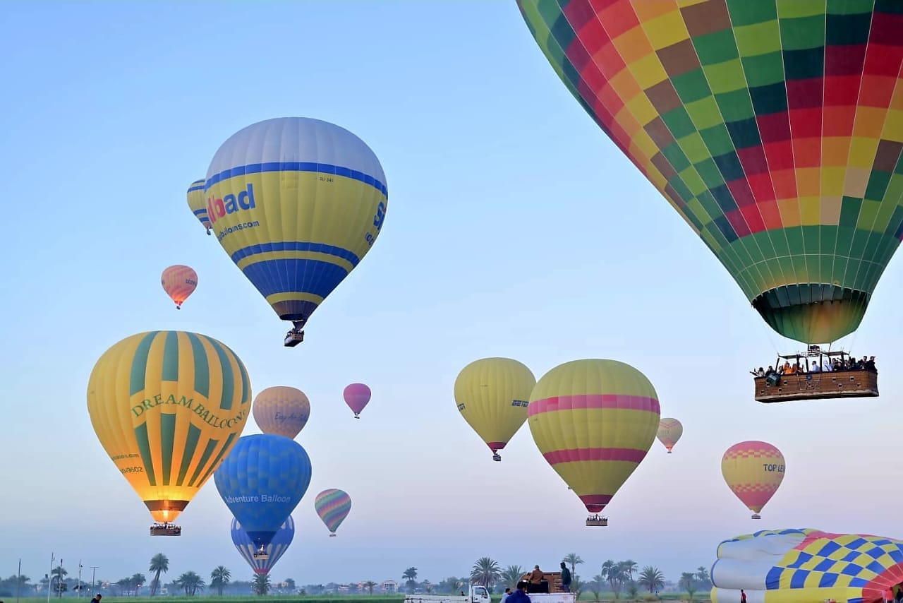 Luxury Hot Air Balloon Ride Over Luxor – After Sunrise